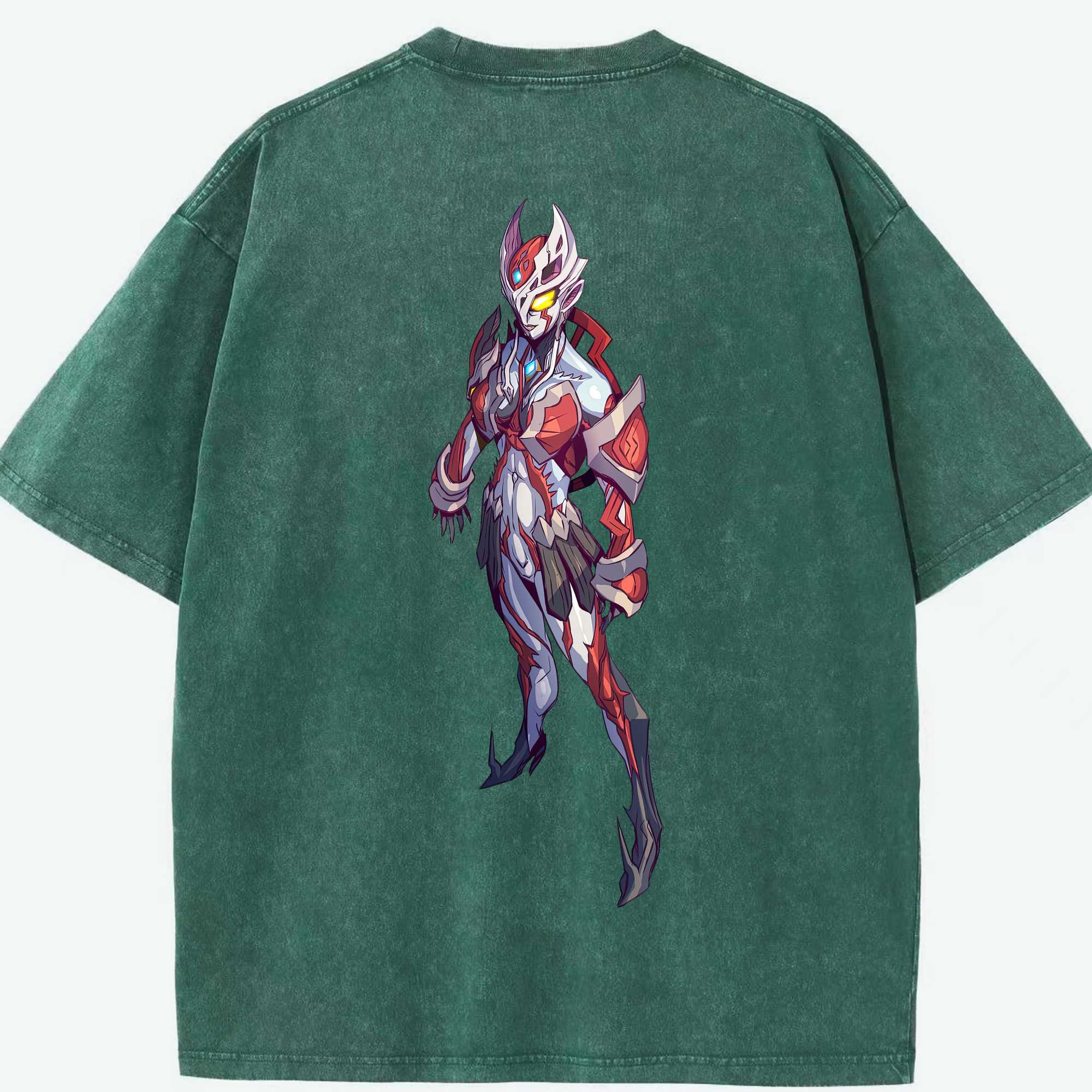 （画像用） ウルトラマン Ultraman 綿100% ヴィンテージ風 半袖Tシャツ（背面プリント）